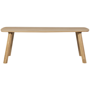 WOOOD Tablo eettafel deens ovaal dl 180 x 100 cm transparant WOOOD Tablo eettafel deens ovaal dl 180 x 100 cm transparant