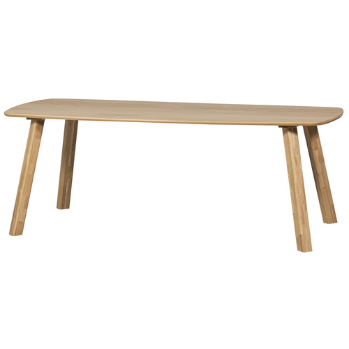 WOOOD Tablo eettafel deens ovaal dl 180 x 100 cm transparant WOOOD Tablo eettafel deens ovaal dl 180 x 100 cm transparant
