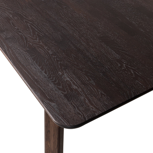 WOOOD Tablo eettafel afgerond vl 200 x 90 cm mystic brown
