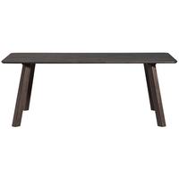 Tablo eettafel afgerond vl 200 x 90 cm mystic brown
