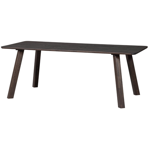 WOOOD Tablo eettafel afgerond vl 200 x 90 cm mystic brown