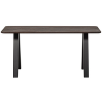 Tablo eettafel afgerond vl 160 x 90 cm mystic brown