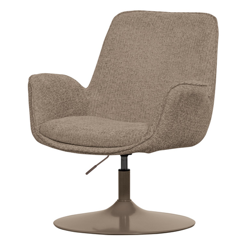 WOOOD Marten in hoogte verstelbare fauteuil zand