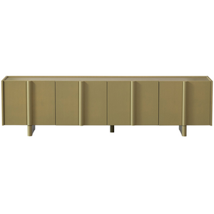 WOOOD Basu meuble TV 200 cm en pin moss