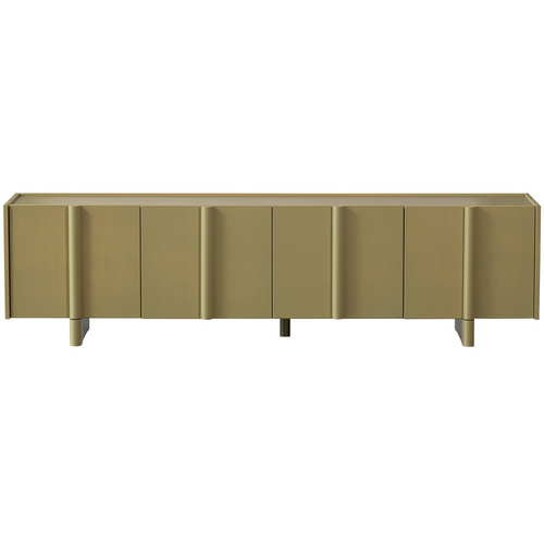 WOOOD Basu tv meubel 200 cm grenen moss WOOOD Basu tv meubel 200 cm grenen moss
