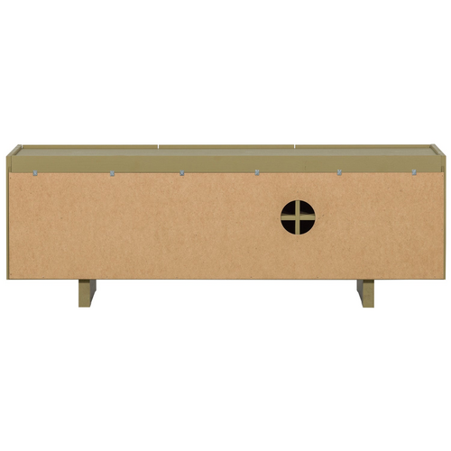 WOOOD Basu tv meubel 152 cm grenen moss WOOOD Basu tv meubel 152 cm grenen moss