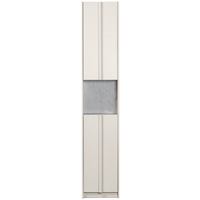 Basu smalle kast 40 cm grenen dust incl. concrete decor