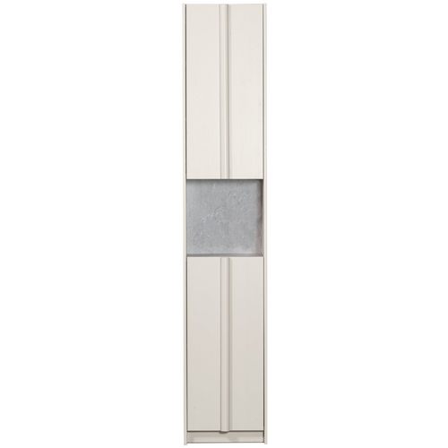 WOOOD Basu smalle kast 40 cm grenen dust incl. concrete decor