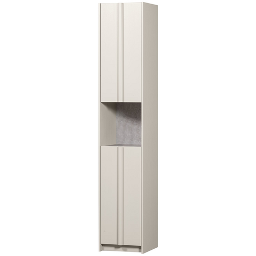WOOOD Basu smalle kast 40 cm grenen dust incl. concrete decor