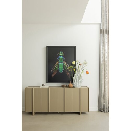 WOOOD Basu dressoir grenen mud