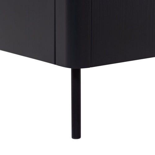 WOOOD Gunnar tv meubel 154 cm grenen matzwart WOOOD Gunnar tv meubel 154 cm grenen matzwart