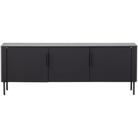 Gunnar tv meubel 154 cm grenen matzwart