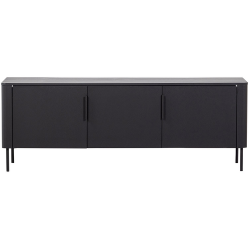 WOOOD Gunnar tv meubel 154 cm grenen matzwart WOOOD Gunnar tv meubel 154 cm grenen matzwart