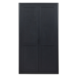 WOOOD Gunnar armoire de rangement en pin noir mat