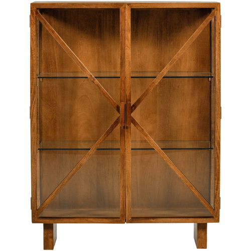 WOOOD Kella 2-deurs kast mango hout naturel