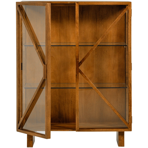 WOOOD Kella 2-deurs kast mango hout naturel