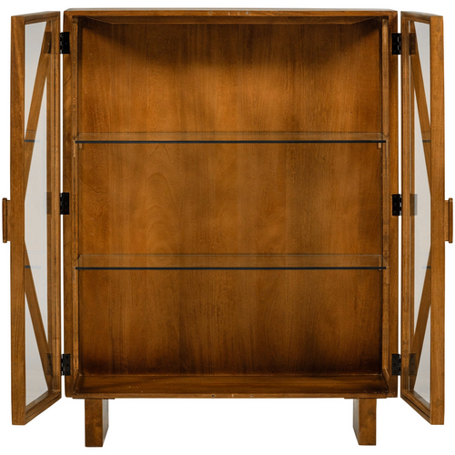 WOOOD Kella 2-deurs kast mango hout naturel