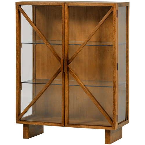 WOOOD Kella 2-deurs kast mango hout naturel