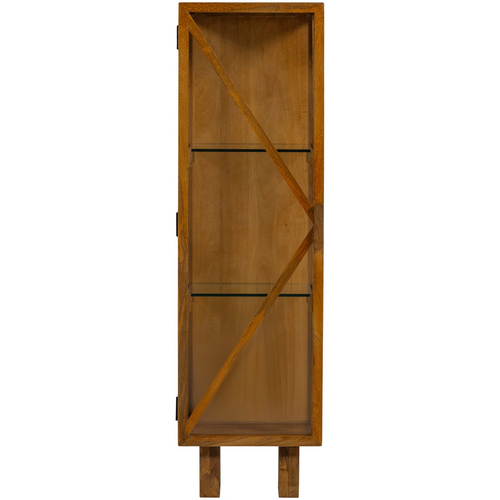 WOOOD Kella 1-deurs kast mango hout naturel