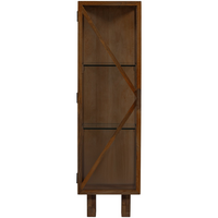 Kella 1-deurs kast mango hout bruin