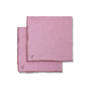 HKLiving Ease serviettes lot de 2 rosette 50 x 50 cm HKLiving Ease serviettes lot de 2 rosette 50 x 50 cm