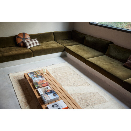 HKLiving Wollen tapijt contour 180 x 280 cm HKLiving Wollen tapijt contour 180 x 280 cm