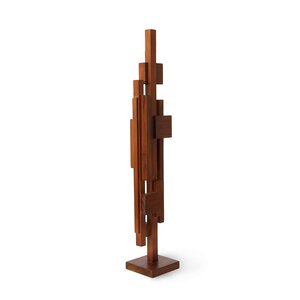 HKLiving Skyline sculptuur espresso M