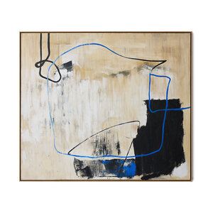 HKLiving Easy elan ingekaderd kunstwerk 153 x 133 cm HKLiving Easy elan ingekaderd kunstwerk 153 x 133 cm