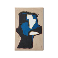 Mind map kunstwerk door Gabriella Fabien 100 x 150 cm