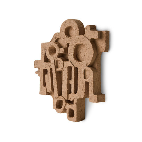 HKLiving Brutalist wandsculptuur large HKLiving Brutalist wandsculptuur large