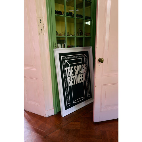 HKLiving Between space ingekaderde poster 87 x 4,5 x 118 cm