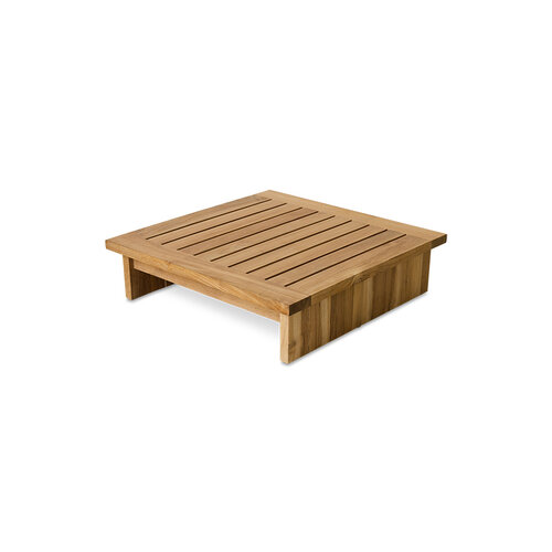 HKLiving Outdoor poef teak botanical