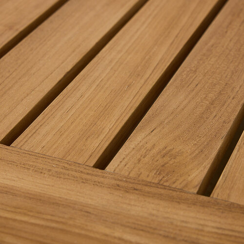 HKLiving Outdoor poef teak botanical
