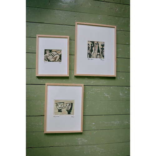 HKLiving Suns out ingekaderd kunstwerk 29 x 37 cm HKLiving Suns out ingekaderd kunstwerk 29 x 37 cm