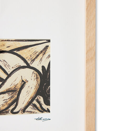 HKLiving Suns out ingekaderd kunstwerk 29 x 37 cm HKLiving Suns out ingekaderd kunstwerk 29 x 37 cm