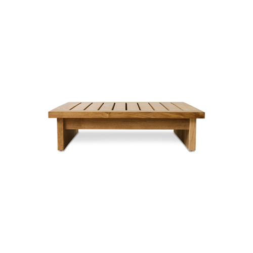 HKLiving Outdoor poef teak natural