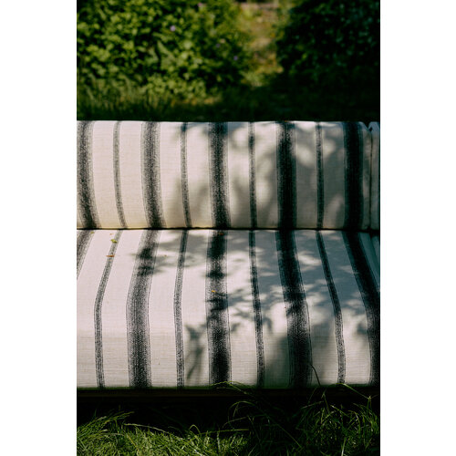 HKLiving Outdoor sofa teak chalkstripe