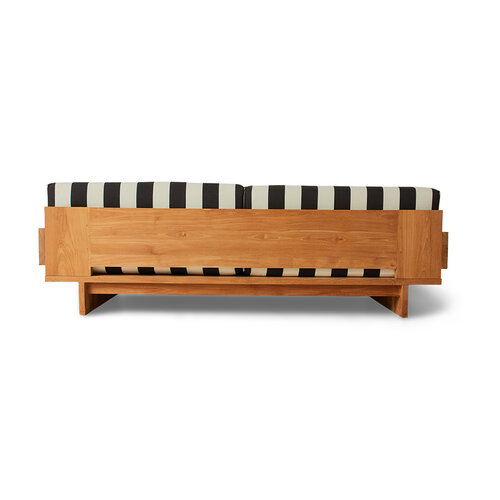 HKLiving Outdoor sofa teak stracciatella