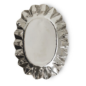 HKLiving New classics: Chrome schaal medium