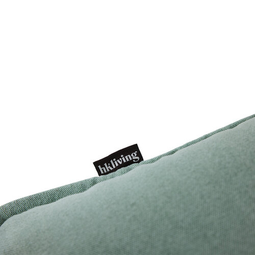 HKLiving Chrome lounge armchair canvas mint HKLiving Chrome lounge armchair canvas mint