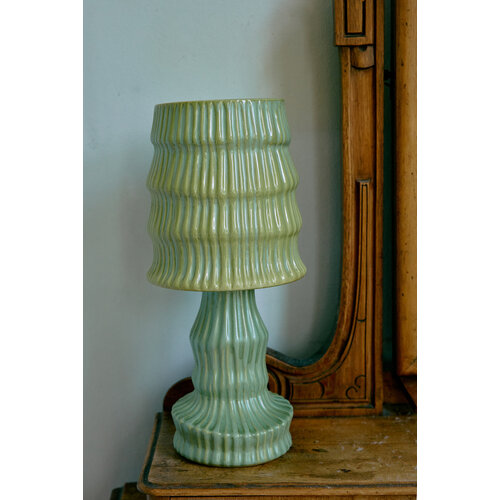 HKLiving Keramische tafellamp petal