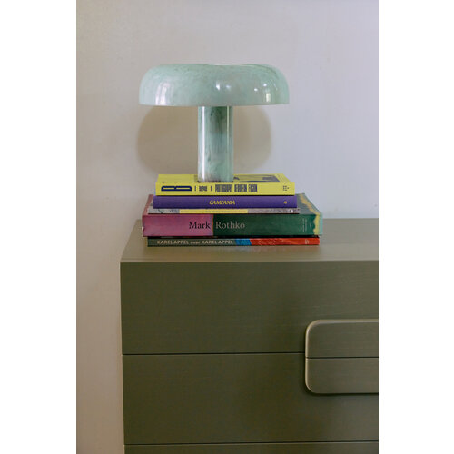 HKLiving Mushroom tafellamp small mint