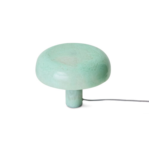 HKLiving Mushroom tafellamp small mint