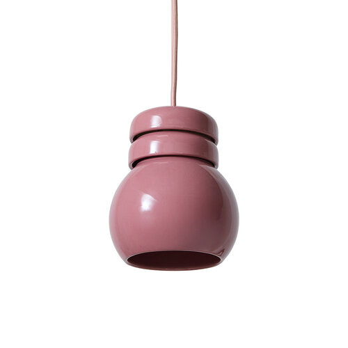 HKLiving Bulb hanglamp blush