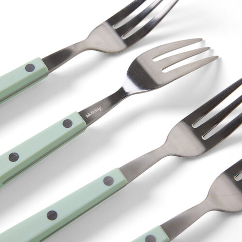 HKLiving 70s bestek: dessert forks mint  - set van 4