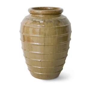 HKLiving Olive tree keramische vloervaas
