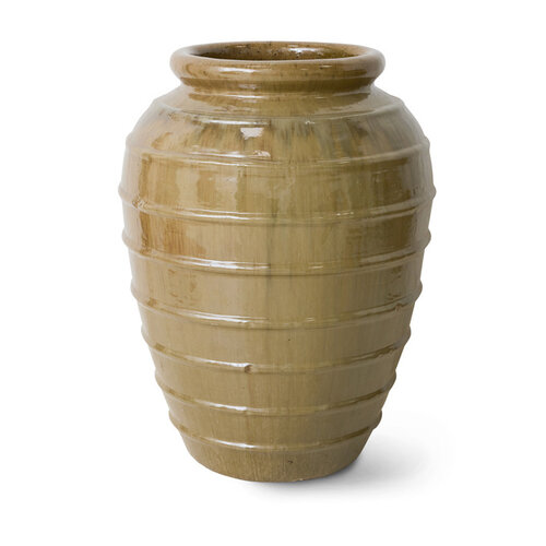 HKLiving Olive tree keramische vloervaas