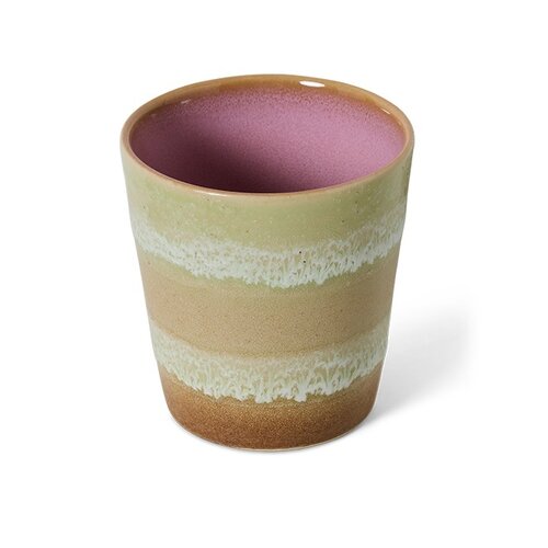 HKLiving 70s koffiekop umber