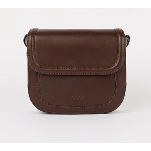 O My Bag Nina handtas klassiek leer - Chocolate