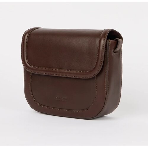 O My Bag Nina handtas klassiek leer - Chocolate